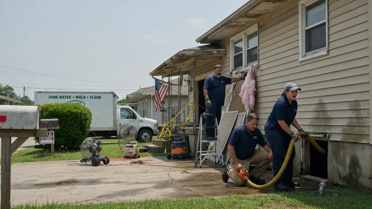 Water Damage Repair in Mcmechen, WV near me